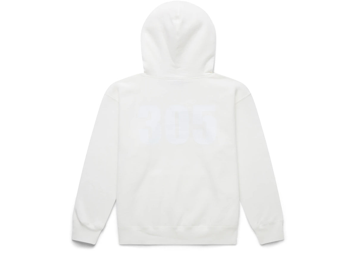 Supreme Miami Box Logo Sweatshirt White - vue secondaire B