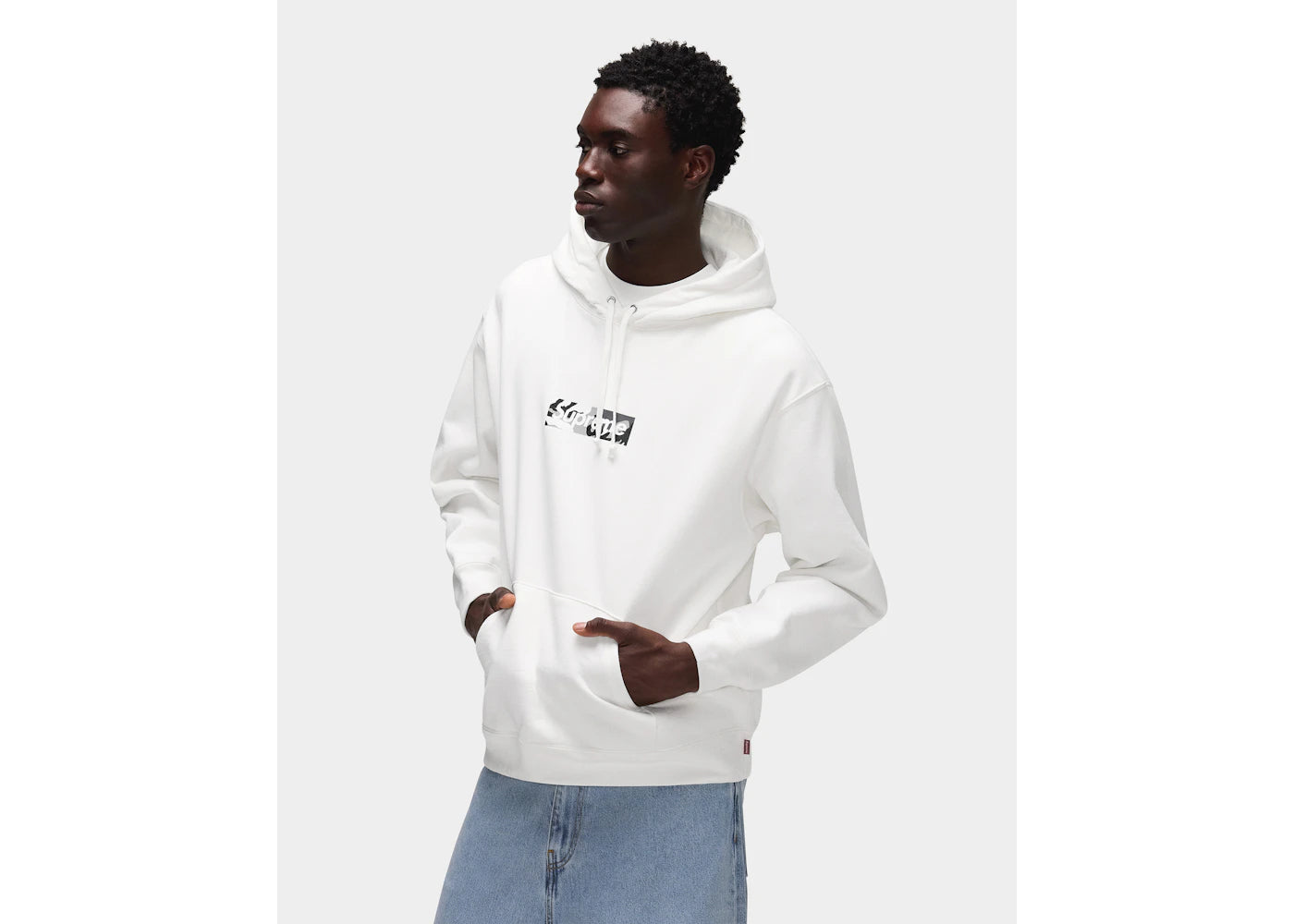 Supreme Miami Box Logo Sweatshirt White