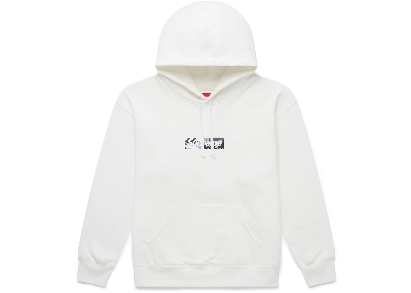 Supreme Miami Box Logo Sweatshirt White - vue 360