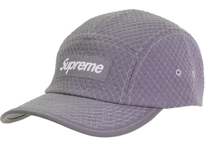 Supreme Micro Quilted Camp Cap Reflective - authentic Supreme product