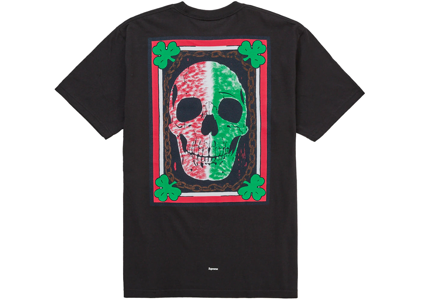 Supreme Mike Kelley Banner Tee Black - vue 360