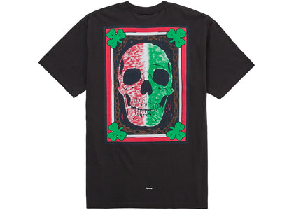 Supreme Mike Kelley Banner Tee Black - authentic Supreme product