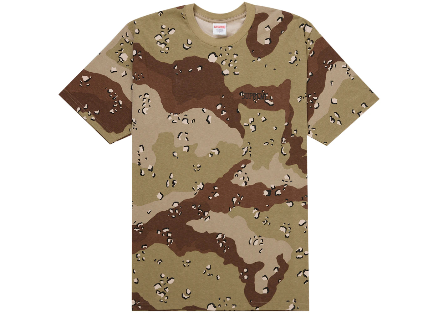Supreme Mike Kelley Banner Tee Chocolate Chip Camo - vue secondaire B