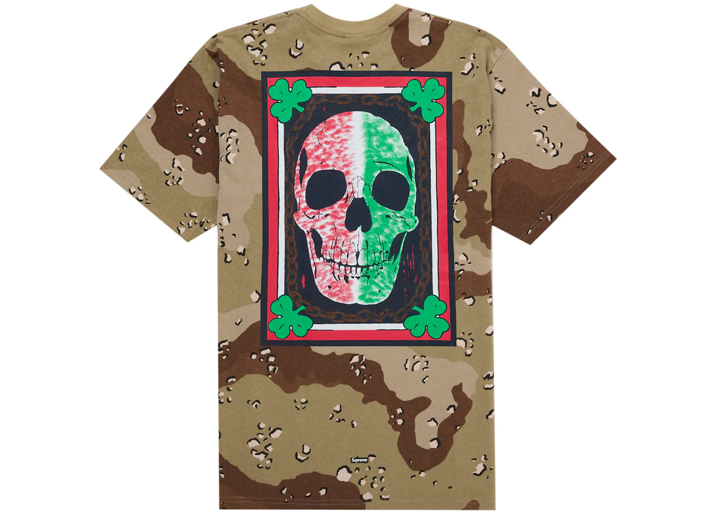 Supreme Mike Kelley Banner Tee Chocolate Chip Camo - vue secondaire A