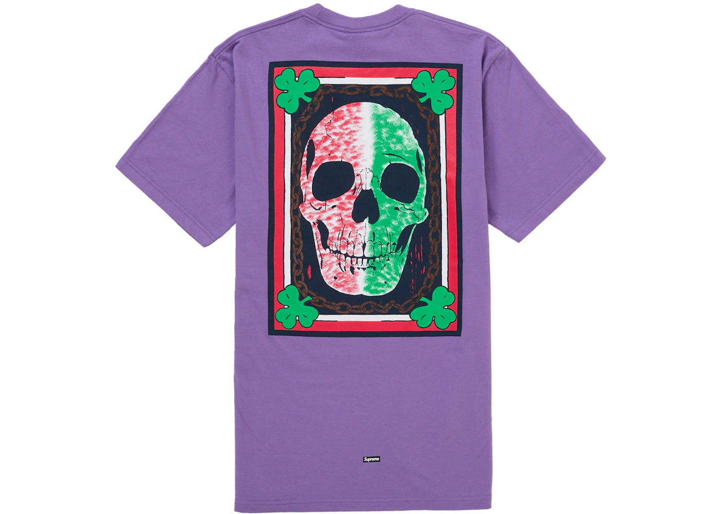 Supreme Mike Kelley Banner Tee Purple - vue secondaire A