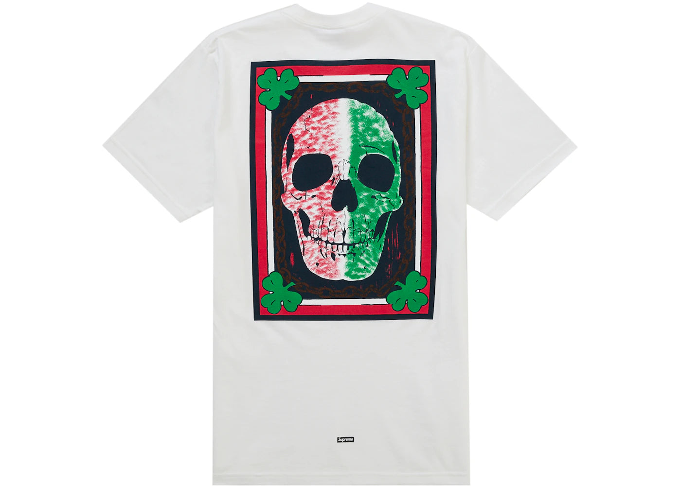 Supreme Mike Kelley Banner Tee White - vue secondaire A