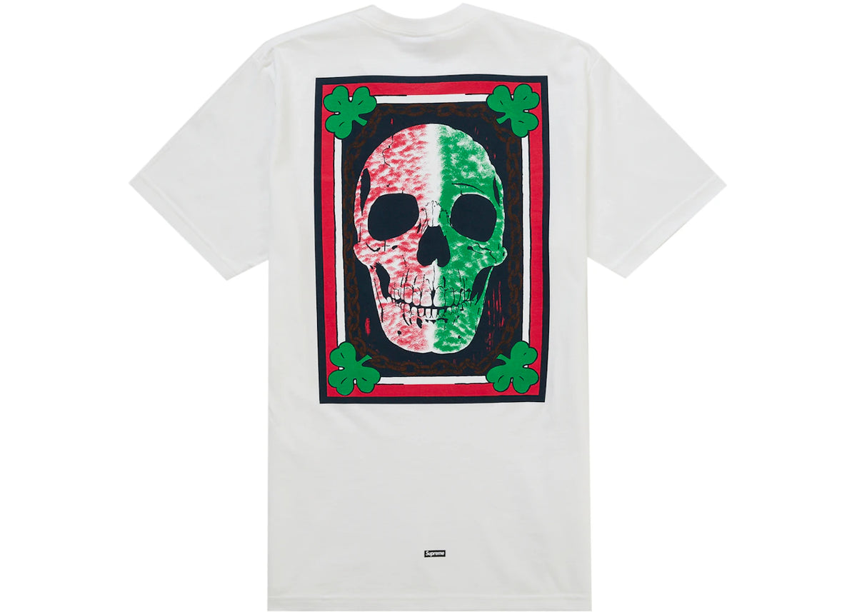 Supreme Mike Kelley Banner Tee White - vue 360