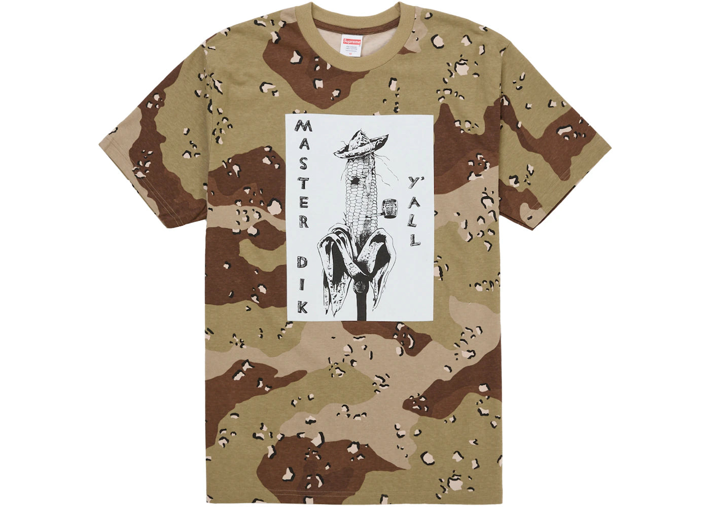 Supreme Mike Kelley Tee Chocolate Chip Camo - vue secondaire A