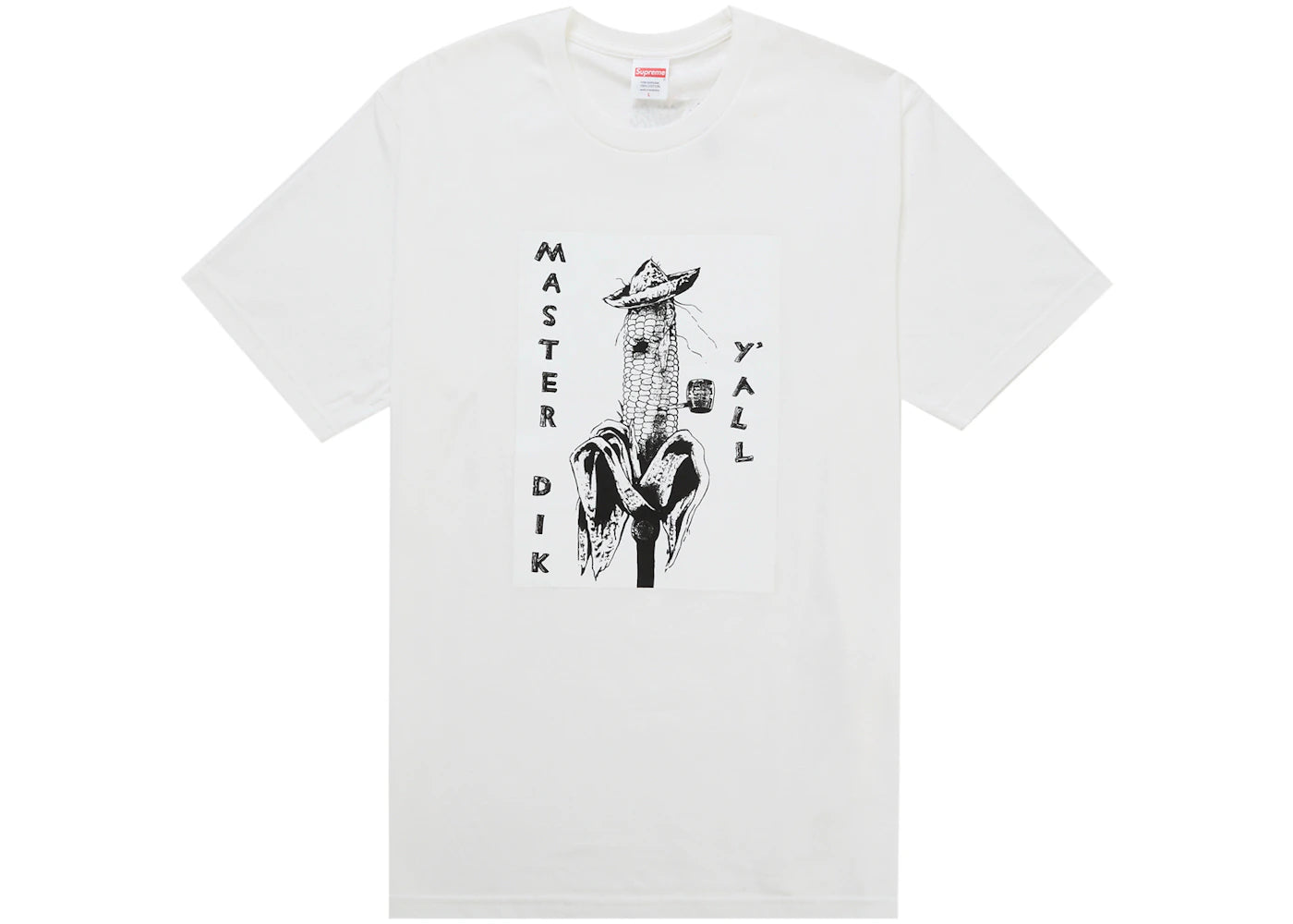 Supreme Mike Kelley Tee White - vue secondaire A