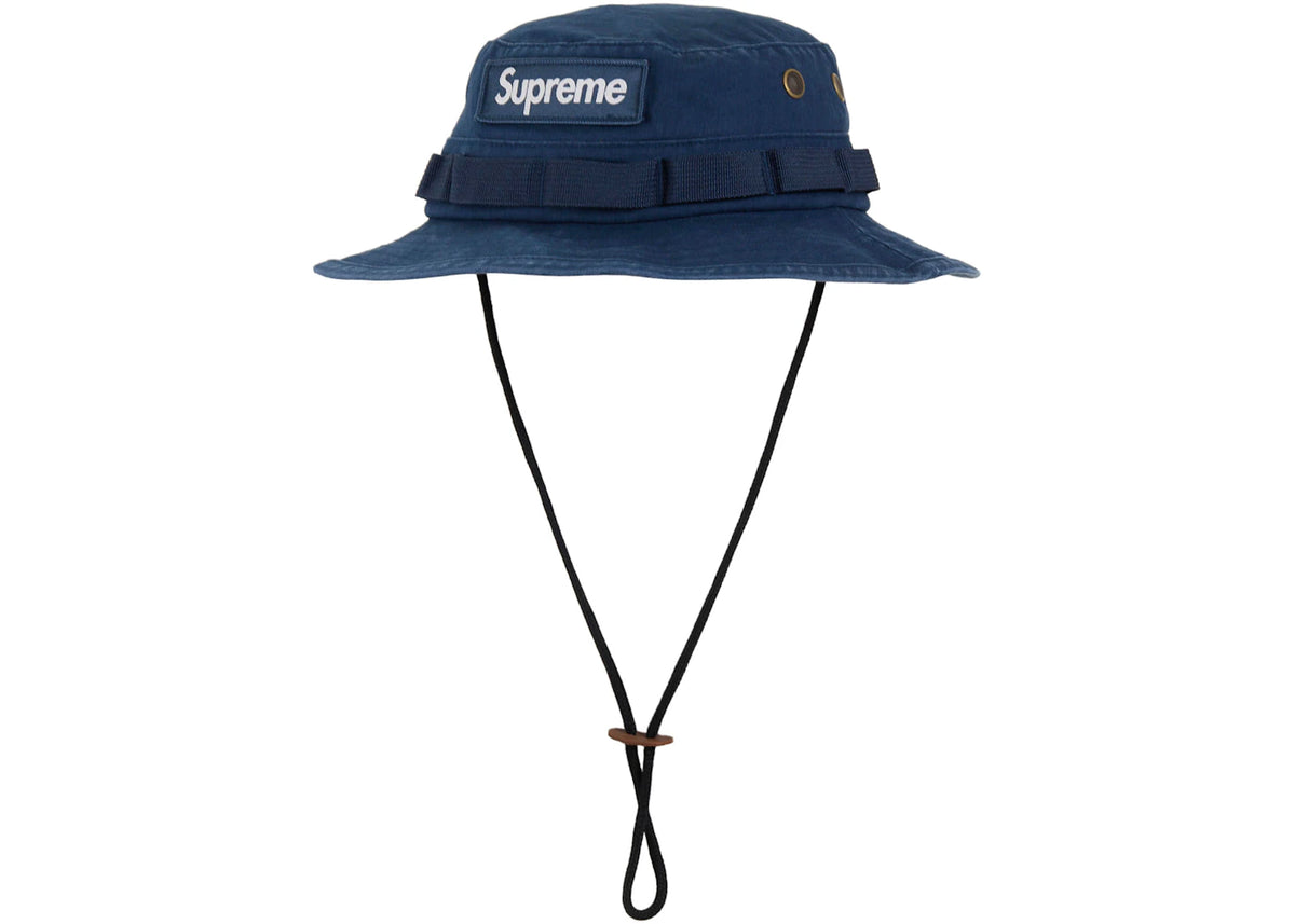 Supreme Military Boonie (FW24) Navy - vue secondaire A