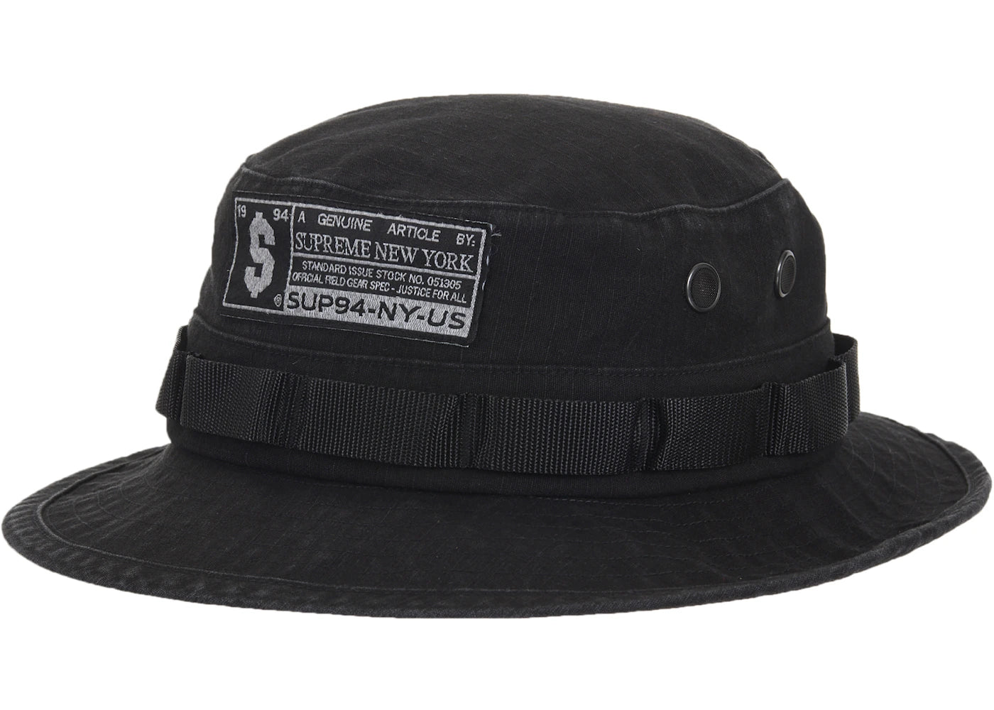 Supreme Military Boonie (FW25) Black - vue secondaire A