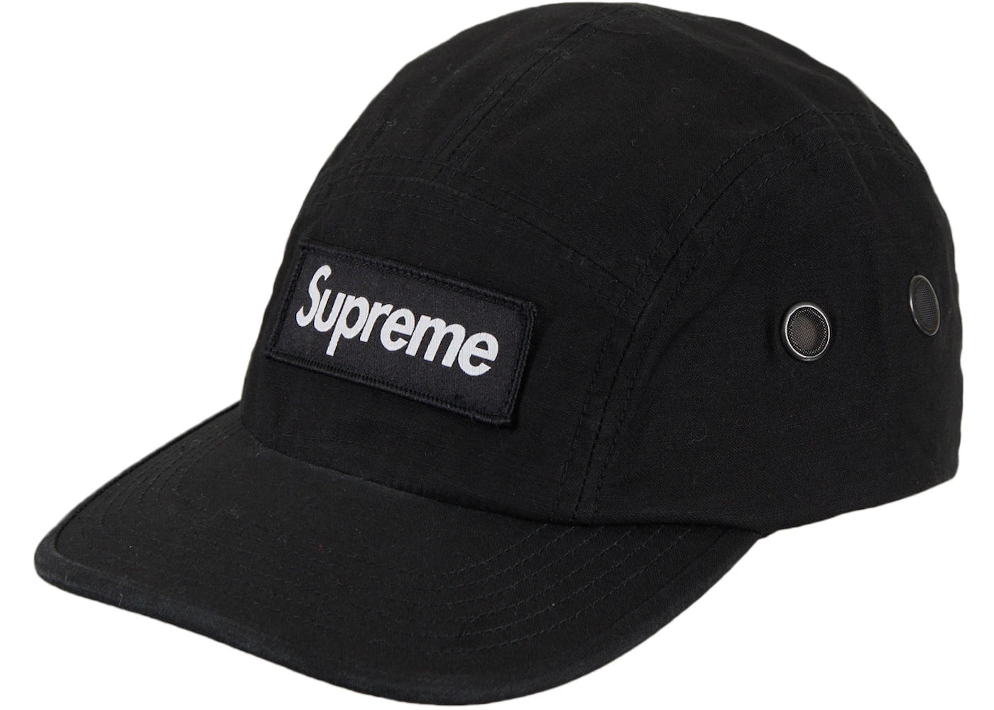 Supreme Military Camp Cap (FW23) Black - vue 360