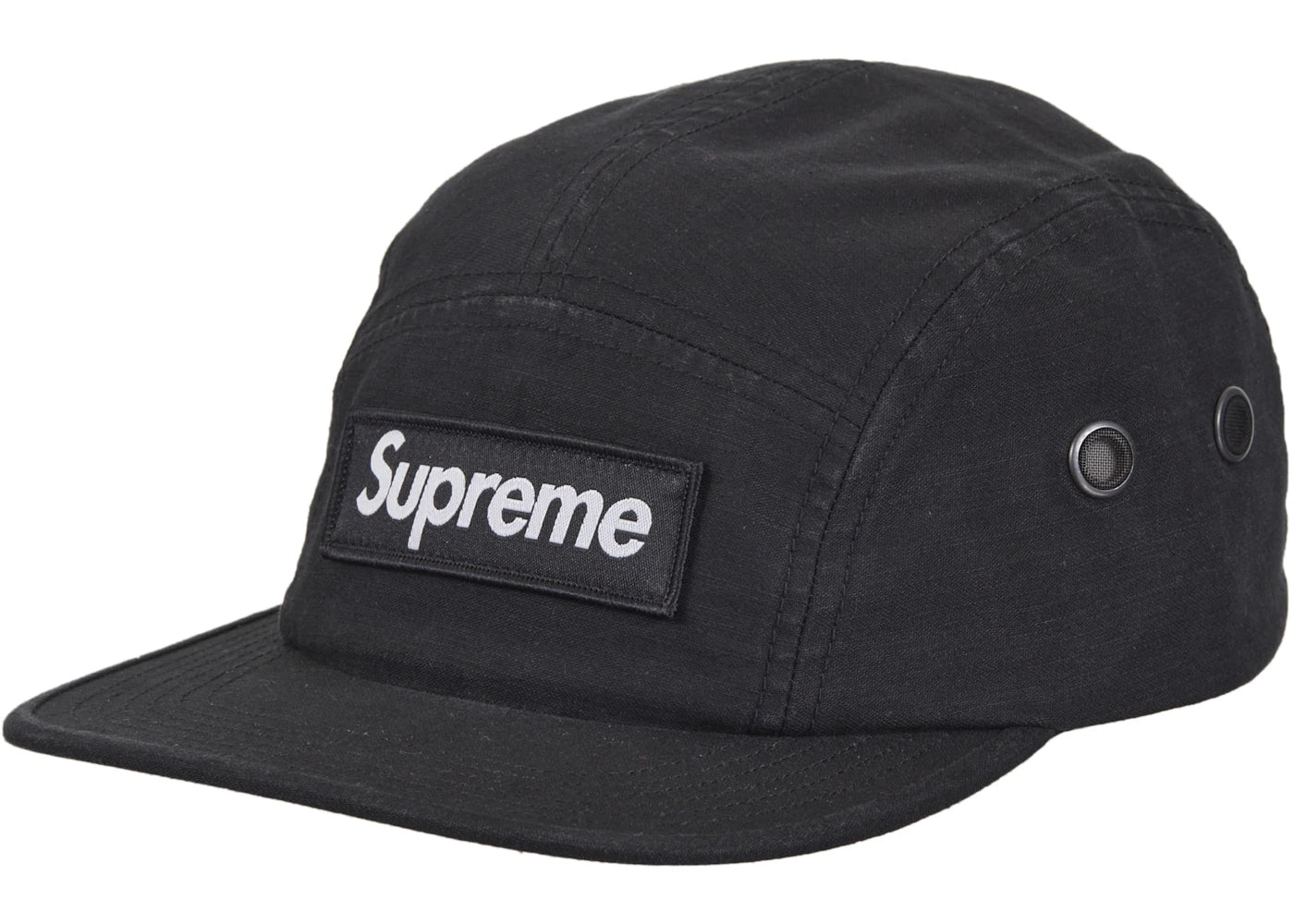 Supreme Military Camp Cap (SS25) Black - vue secondaire A