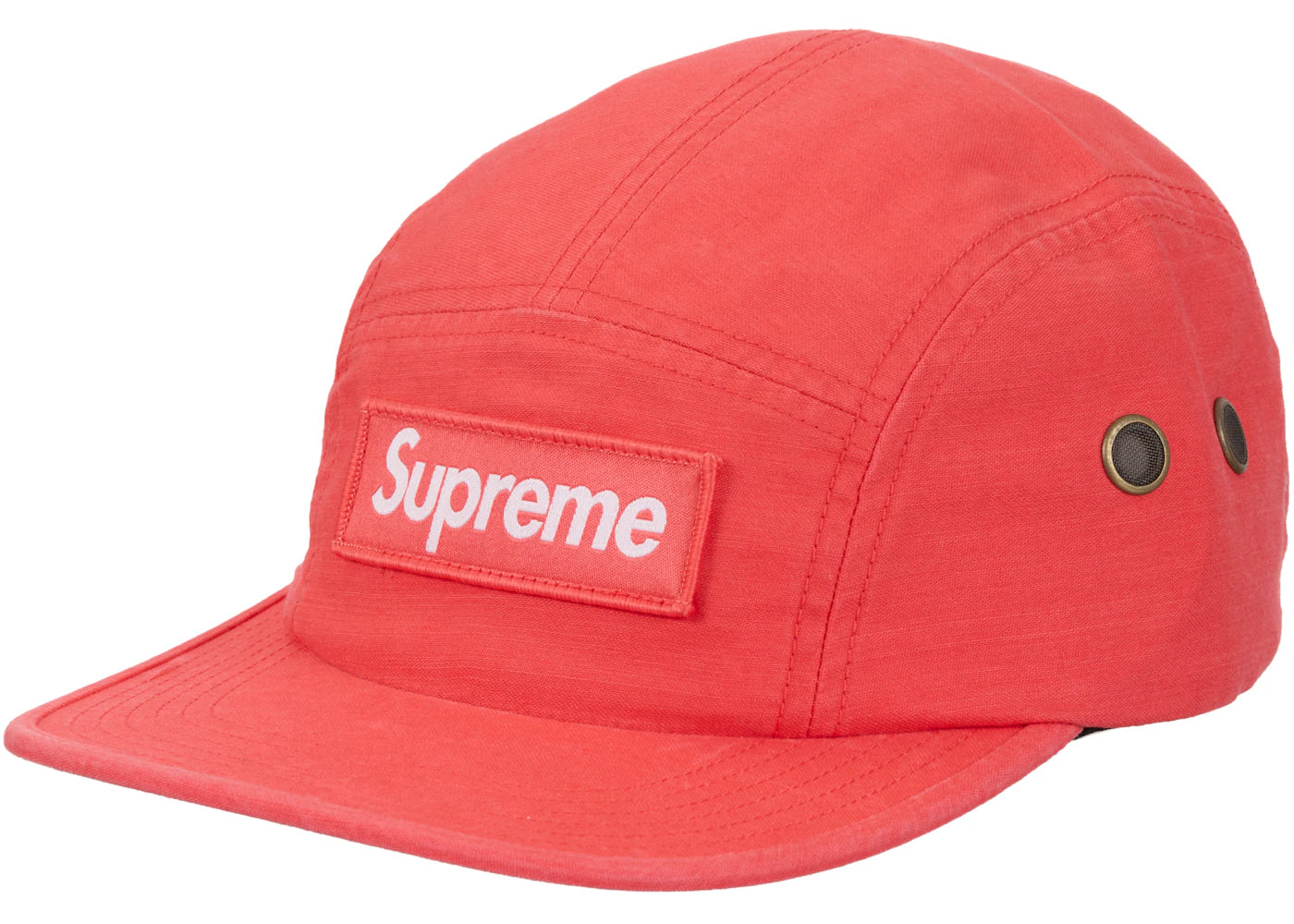Supreme Military Camp Cap (SS25) Coral - vue 360