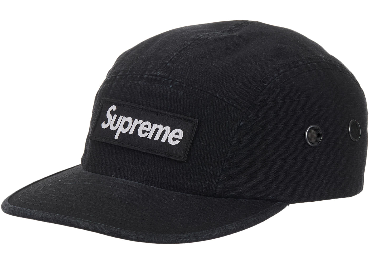 Supreme Military Camp Cap (SS26) Black - vue secondaire A