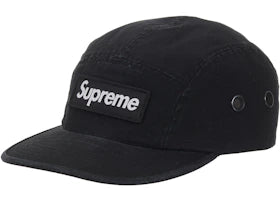 Supreme Military Camp Cap (SS26) Black - vue 360
