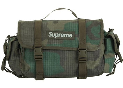 Supreme Mini Duffle Bag (SS24) Woodland Camo - authentic Supreme product