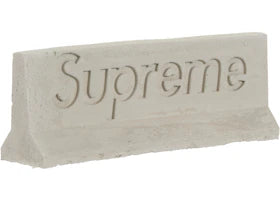 Supreme Mini Materials 1:12 Scale Jersey Barrier Grey - authentic Supreme apparel