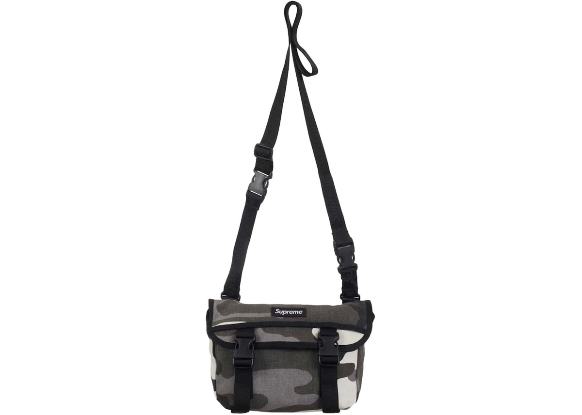 Supreme Mini Messenger Bag Snow Camo - vue 360