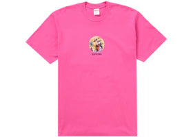 Supreme Miss Piggy Tee Fuchsia - vue 360