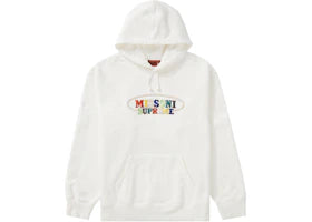 Supreme Missoni Hooded Sweatshirt White