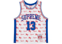 Supreme Mitchell & Ness Monogram Basketball Jersey White