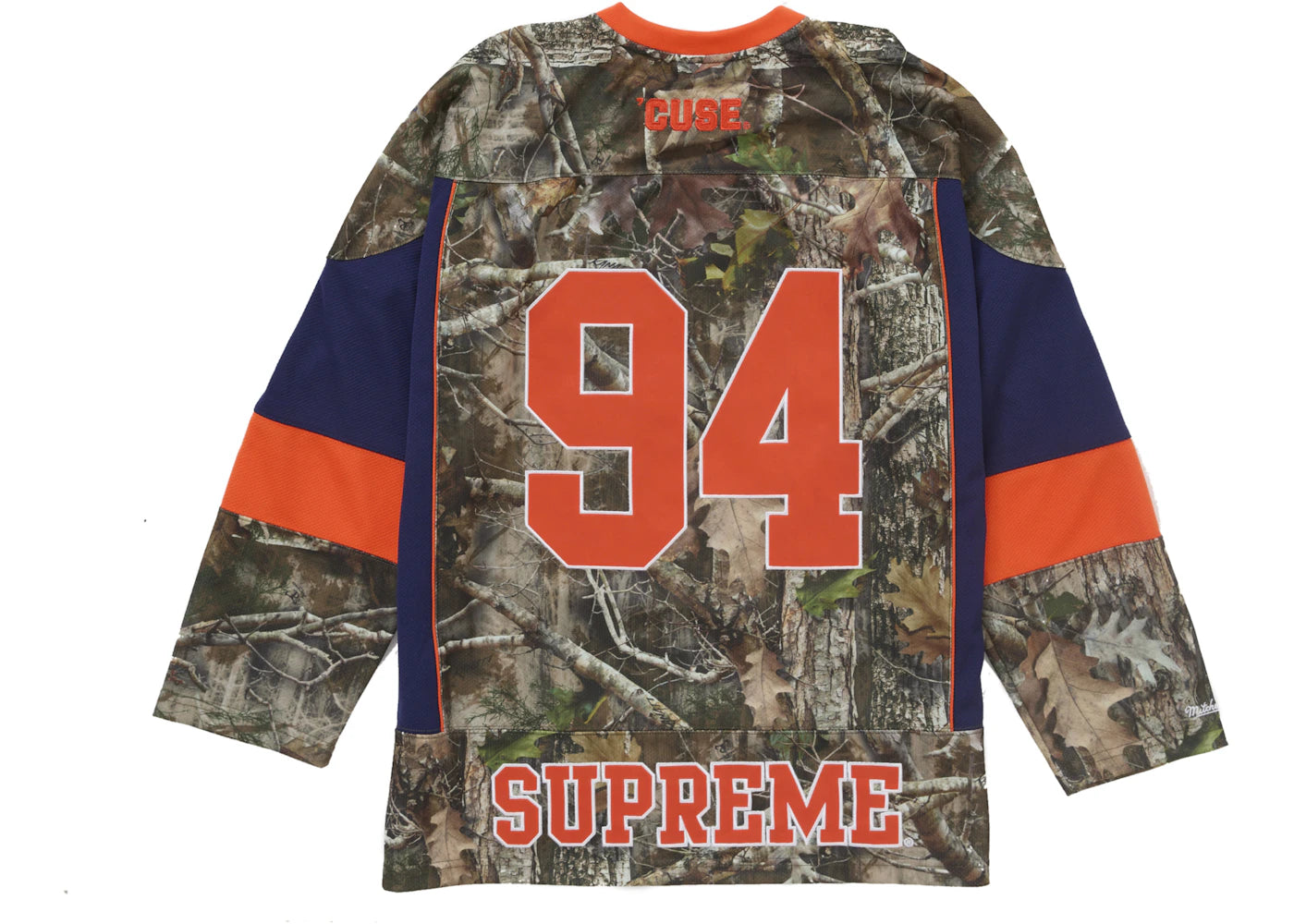 Supreme Mitchell & Ness NCAA Hockey Jersey Woodland Camo - vue secondaire B