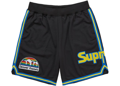Supreme Mitchell & Ness Teams Basketball Short Black - authentic Supreme product