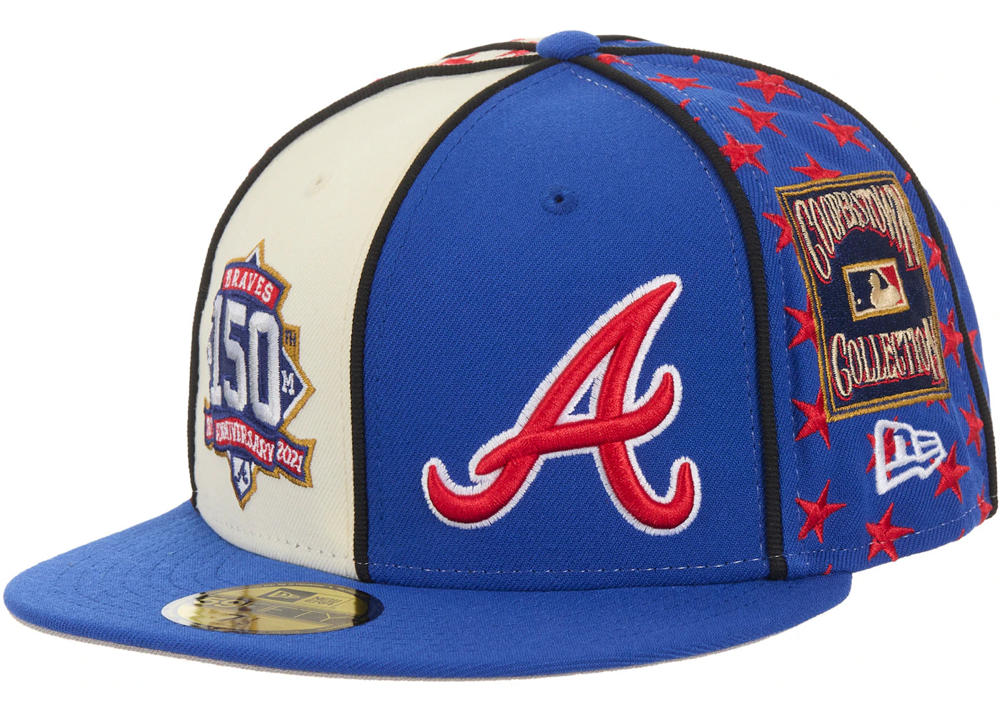 Supreme Mitchell & Ness Teams New Era 59Fifty Fitted Hat Blue - vue secondaire A