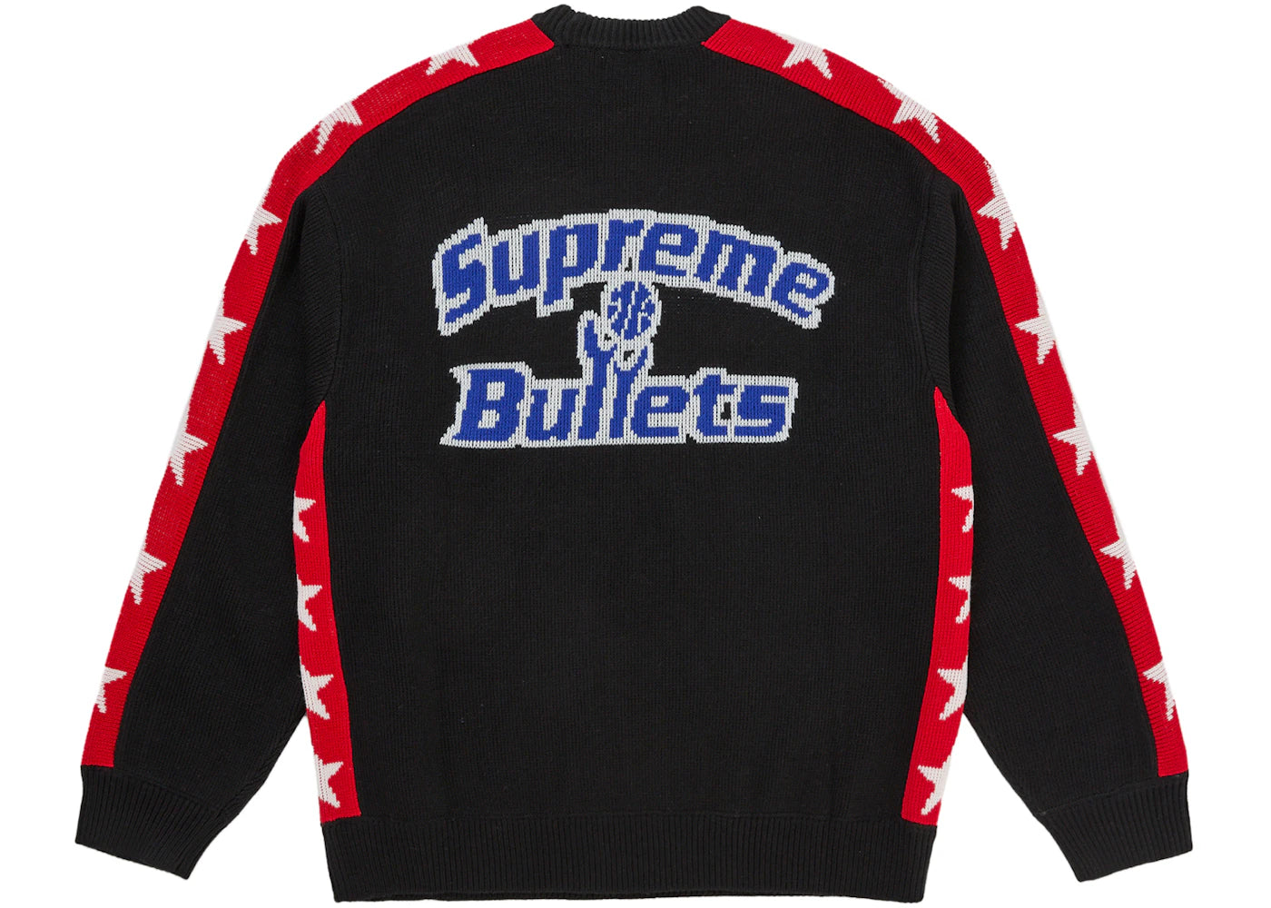 Supreme Mitchell & Ness Teams Sweater Black - vue secondaire B