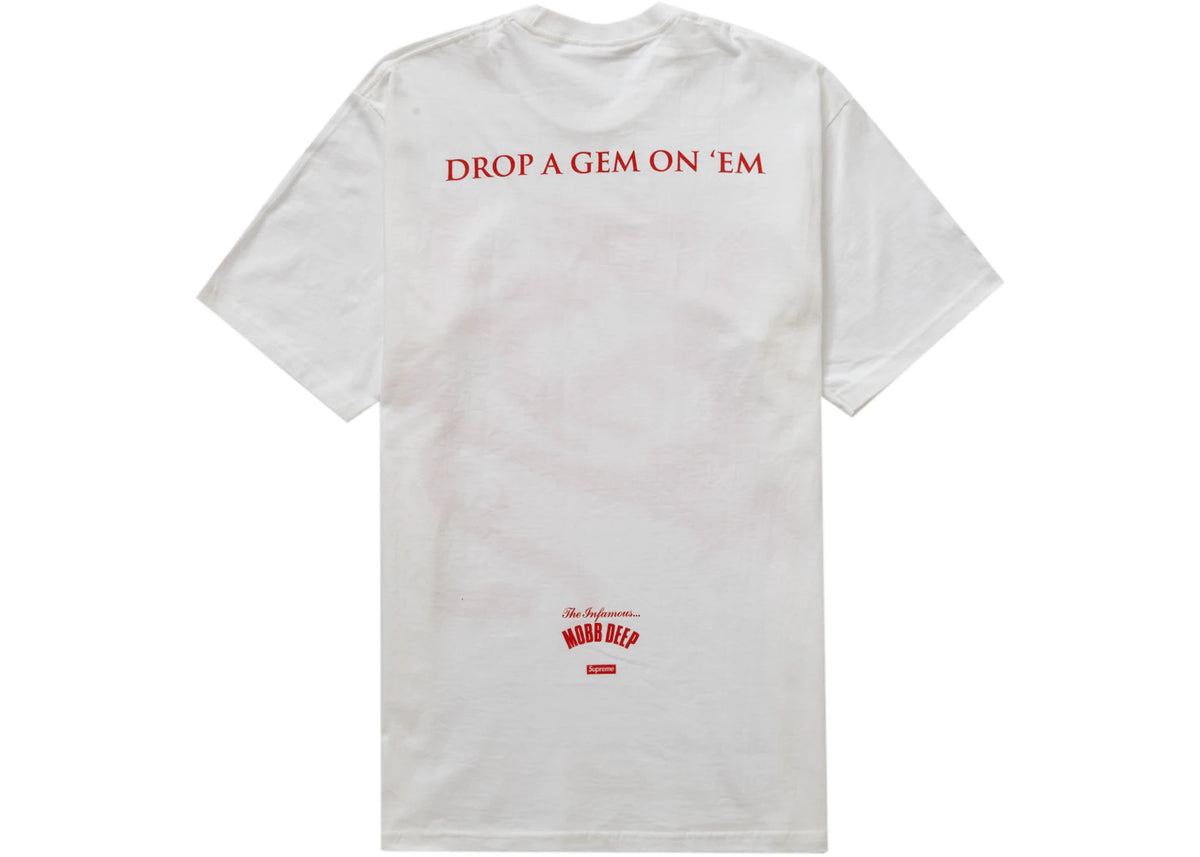 Supreme Mobb Deep Dragon Tee White - vue secondaire A