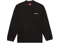 Supreme Mock Neck L/S Top Black
