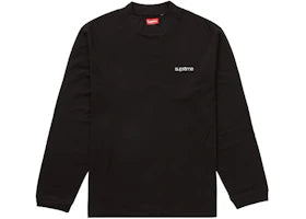Supreme Mock Neck L/S Top Black