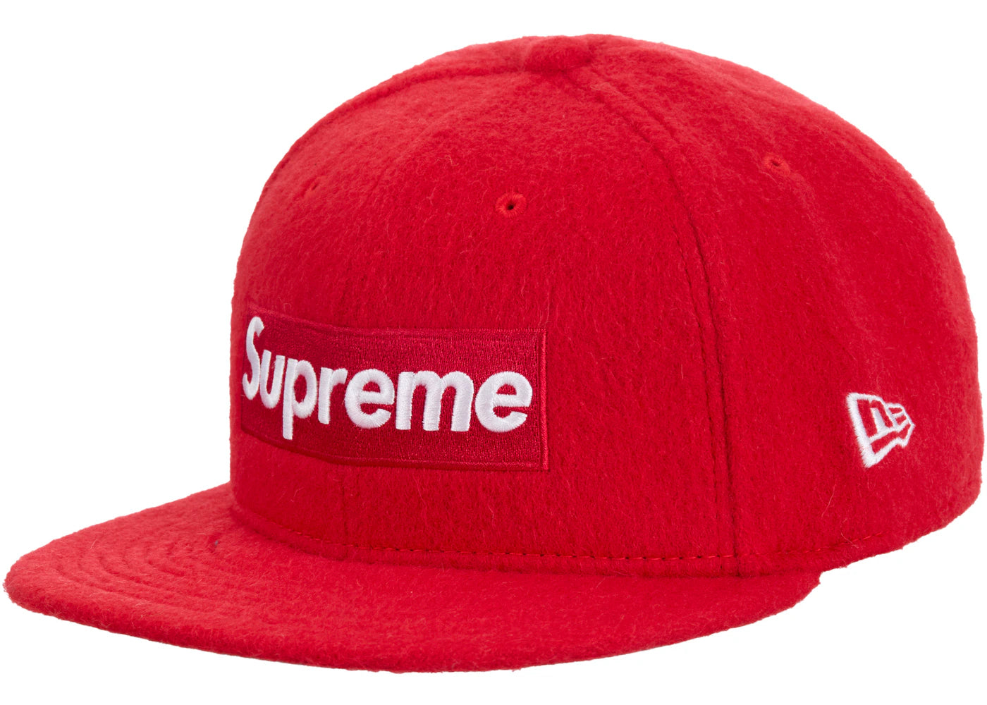 Supreme Mohair Box Logo New Era Red - vue secondaire A