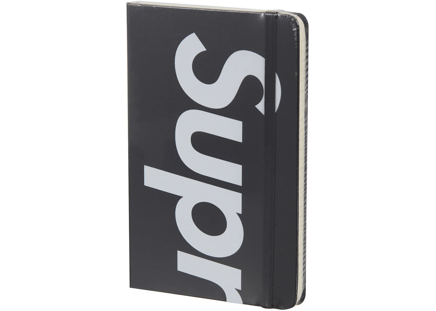 Supreme Moleskin Notebook Large Black - vue secondaire A