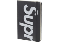 Supreme Moleskin Notebook Large Black
