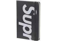 Supreme Moleskin Notebook Large Black