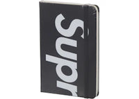 Supreme Moleskin Pocket Notebook Black