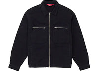 Supreme Moleskin Work Jacket (SS25) Black