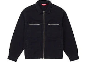 Supreme Moleskin Work Jacket (SS25) Black