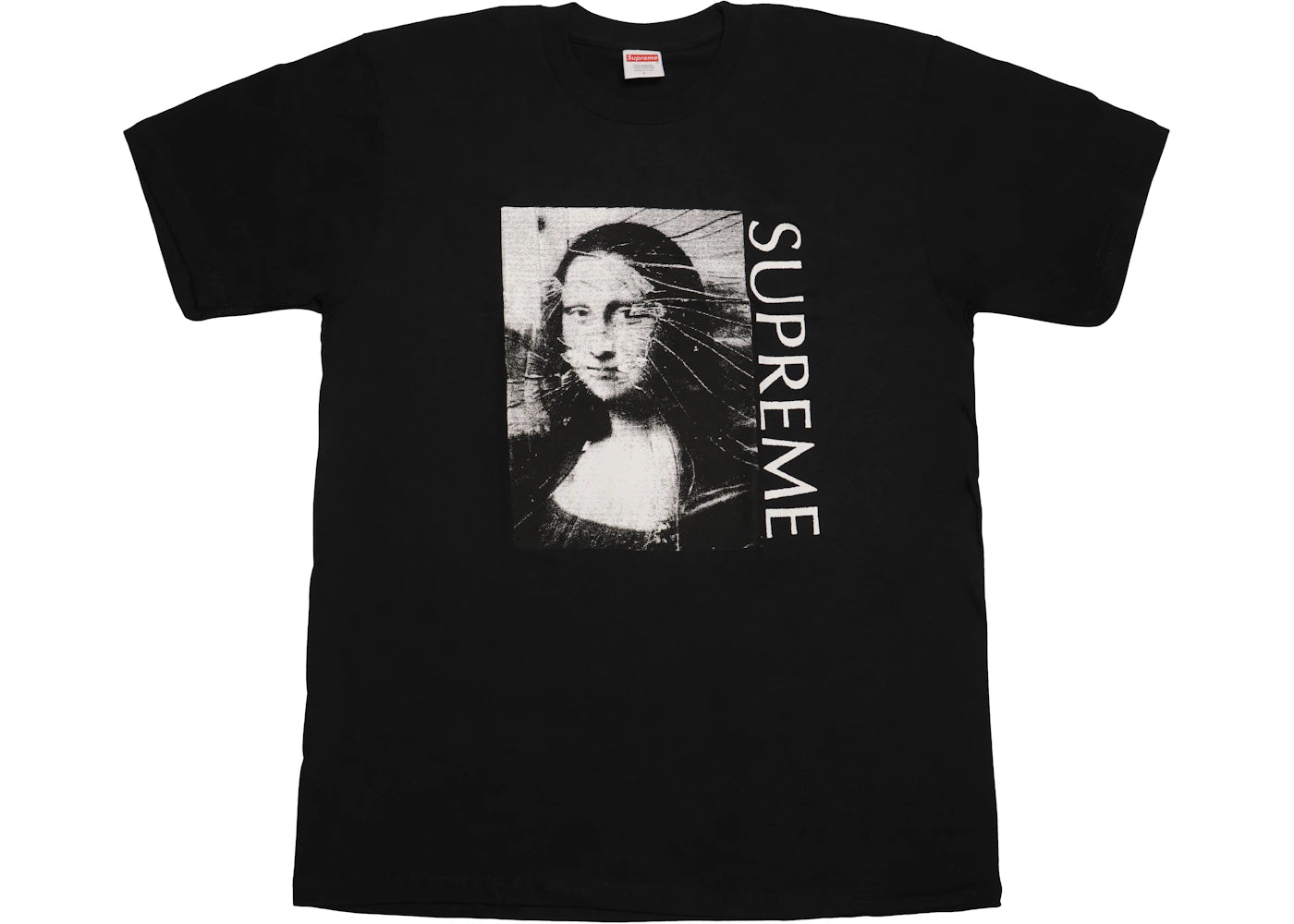 Supreme Mona Lisa Tee Black - vue 360