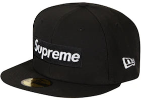 Supreme Money Box Logo New Era Black - vue 360