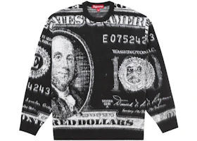 Supreme Money Sweater Black - vue 360