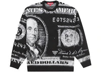 Supreme Money Sweater Black