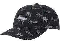 Supreme Monogram 6-Panel Black