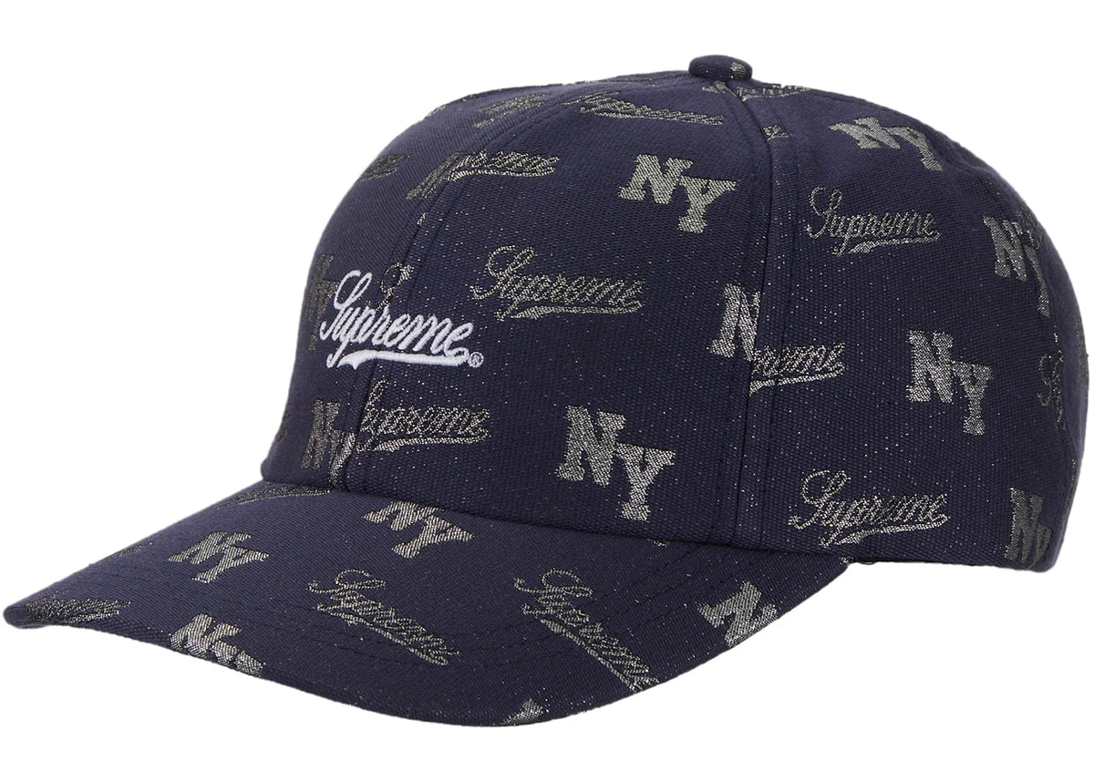 Supreme Monogram 6-Panel Navy - vue secondaire A