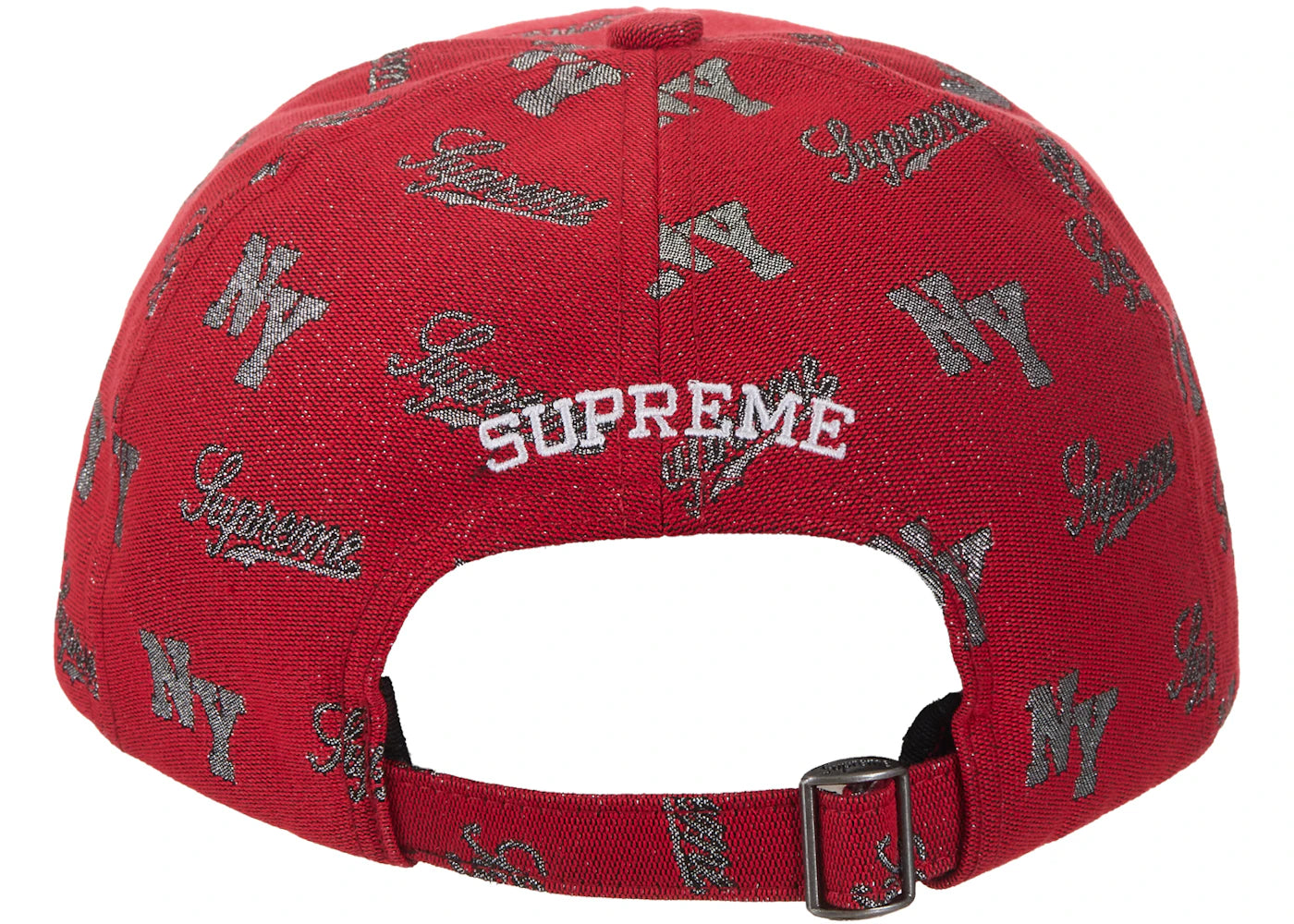 Supreme Monogram 6-Panel Red - vue 360