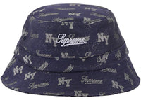 Supreme Monogram Crusher Navy