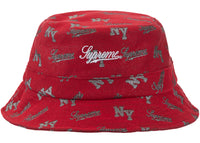Supreme Monogram Crusher Red