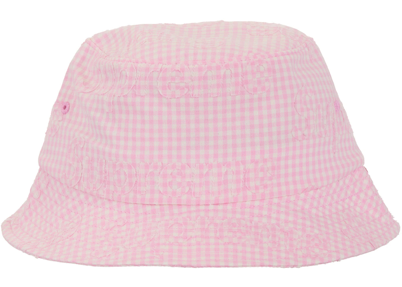 Supreme Monogram Gingham Crusher Pink - vue secondaire A